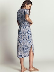 Boden Blue Cary T-Shirt Jersey Dress - Image 4 of 7