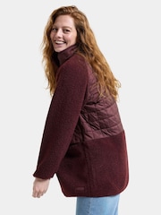 레드 - Didriksons Hazel Hybrid Fleece - 6의 이미지 4