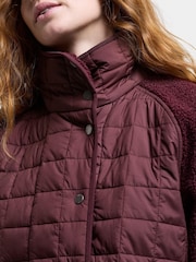 레드 - Didriksons Hazel Hybrid Fleece - 6의 이미지 5
