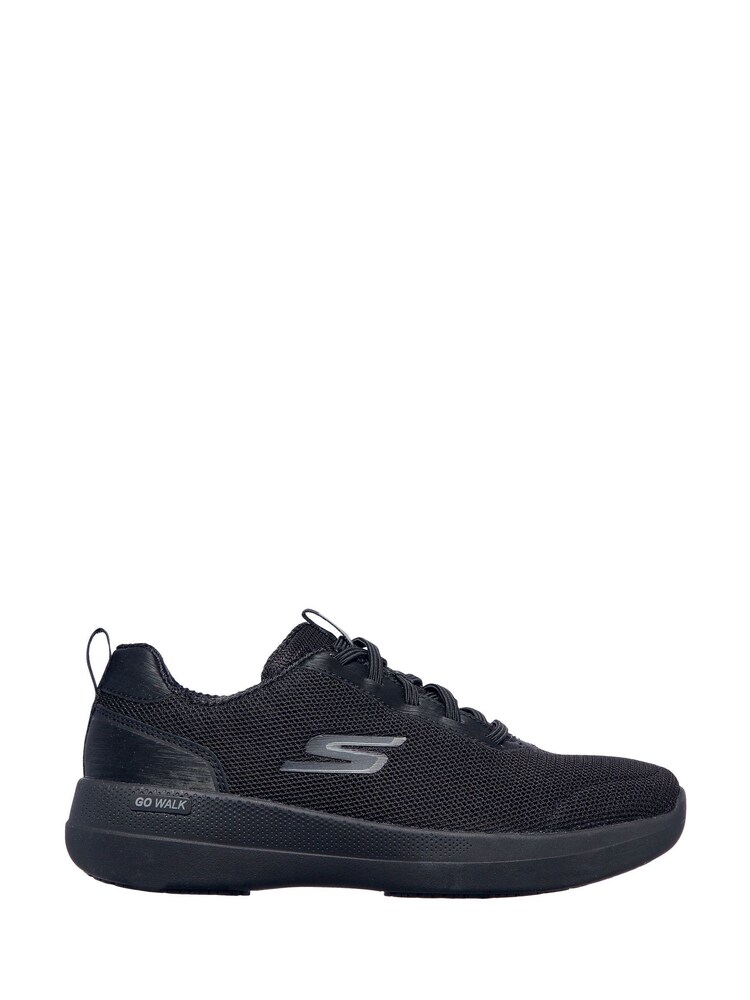 Skechers Black GO Walk Joy Deluxe Womens Trainers - Image 1 of 5
