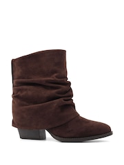 Lunar Dark Brown Monica Ankle  Boots - Image 4 of 7