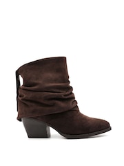 Lunar Dark Brown Monica Ankle  Boots - Image 5 of 7