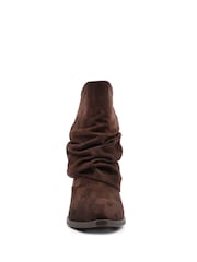 Lunar Dark Brown Monica Ankle  Boots - Image 6 of 7