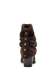 Lunar Dark Brown Monica Ankle  Boots - Image 7 of 7