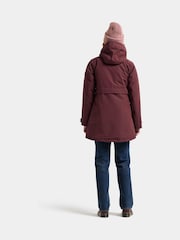 Didriksons Red Tiril Womens Waterproof Coat - Image 4 of 6