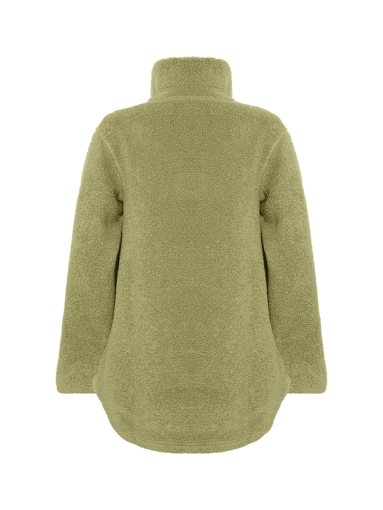 Didriksons Green Umi Fleece - Image 2 of 2 Didriksons Green Umi Fleece - Image 2 of 2