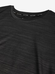 Black Active Gym and Training T-Shirts 2 Pack - Image 11 of 12