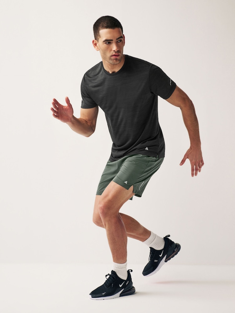 Black Active Gym and Training T-Shirts 2 Pack - Image 2 of 12
