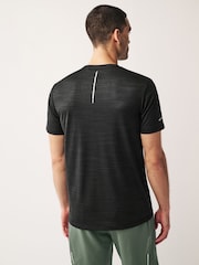 Black Active Gym and Training T-Shirts 2 Pack - Image 4 of 12