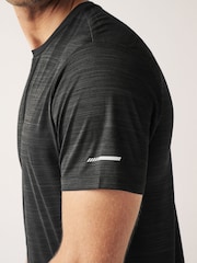 Black Active Gym and Training T-Shirts 2 Pack - Image 5 of 12
