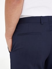Calvin Klein Stretch Wool Slim Trousers - Image 4 of 7