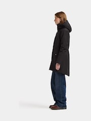 Didriksons Black Alana Waterproof Coat - Image 4 of 6