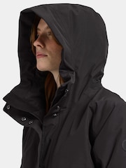 Didriksons Black Alana Waterproof Coat - Image 6 of 6
