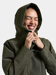 Didriksons Green Alana Waterproof Coat - Image 5 of 6