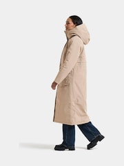 Brun - Didriksons Melody Long Waterproof Coat - Bilde 3 av 6