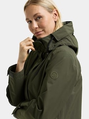 Didriksons Green Alva Womens 3-in-1 Waterproof Coat - Image 4 of 6