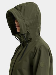 Didriksons Green Alva Womens 3-in-1 Waterproof Coat - Image 5 of 6
