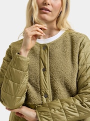 Didriksons Green Alva Womens 3-in-1 Waterproof Coat - Image 6 of 6