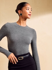 Friends Like These Grey Soft Touch Long Sleeve Top - Image 1 of 5