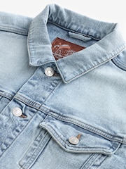 Bleach-Waschung - Jeansjacke - Bild 7 von 9