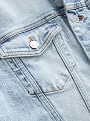 Bleach-Waschung - Jeansjacke - Bild 8 von 9