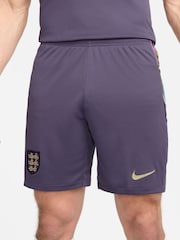 Nike Purple Dri-FIT England Stadium Home Football Shorts - Image 3 of 7