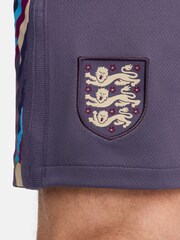 Nike Purple Dri-FIT England Stadium Home Football Shorts - Image 5 of 7