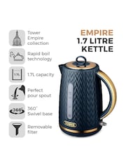 Tower Blue Empire Kettle - Image 2 of 8