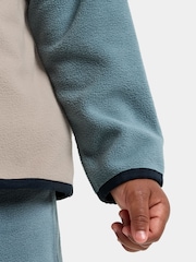 Didriksons Ocean Blue Monte Half Button Fleece - Image 5 of 5