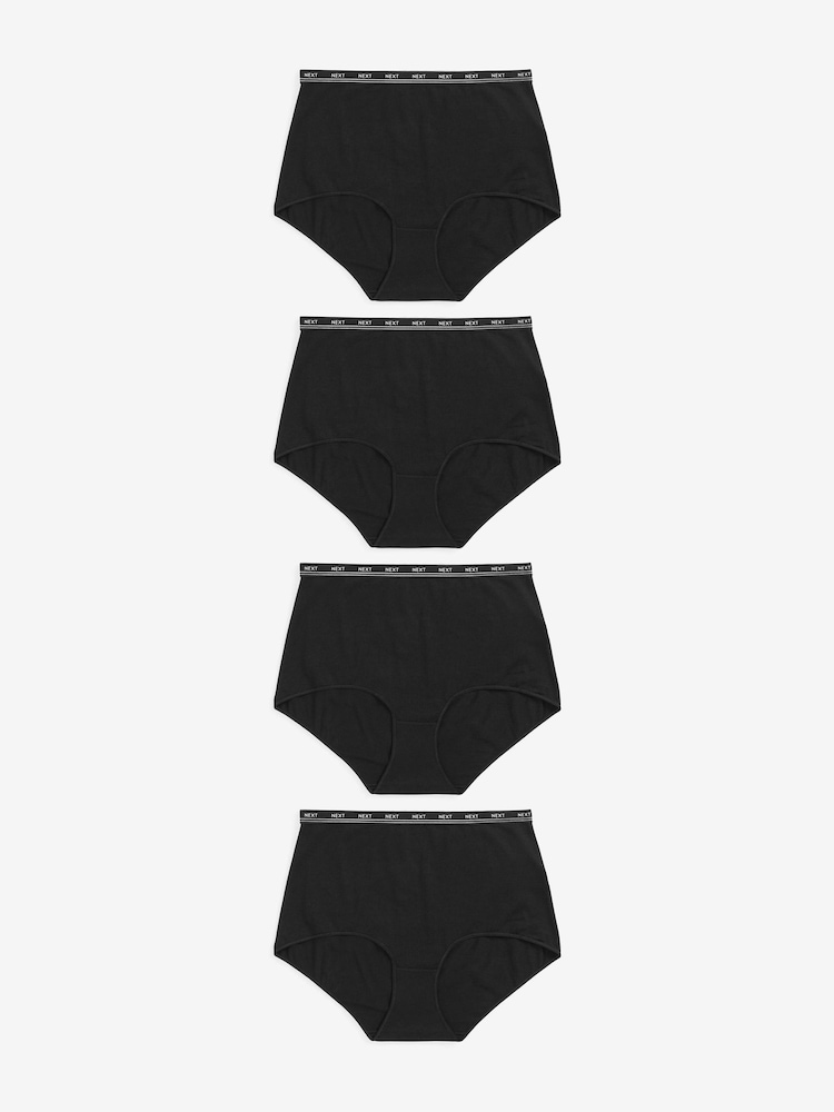 Schwarz - Slips mit Logo, 4er-Pack - Bild 1 von 5 Schwarz - Slips mit Logo, 4er-Pack - Bild 1 von 5