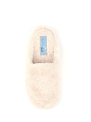 Lunar Cream Inga Light Mule Slippers - Image 5 of 5