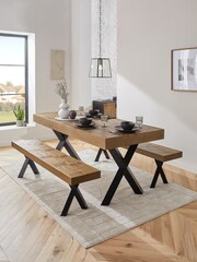 Natural Arizona Extending 6 to 8 Seater Extending Pine 6 To 8 Seat Extending Dining Table - Image 1 of 8