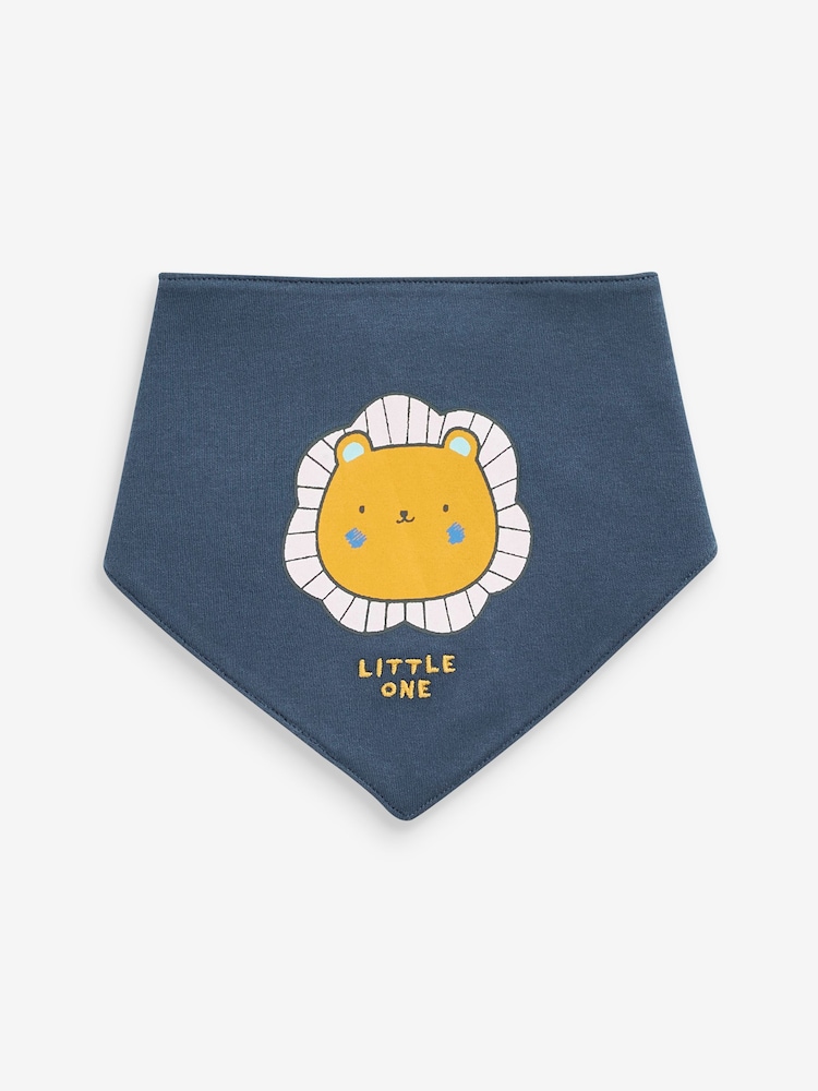 Muted Character Baby Bibs 5 Pack - Image 2 of 7