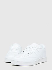 Schuh Womens White Manning Court Lace-Up Shoes - Image 3 of 4