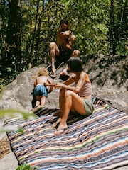 SlowTide Black Santana Packable Picnic Blanket - Image 1 of 8