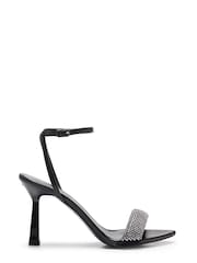 HUGO Black Katniss Ankle Strap Open Toe Sandals - Image 1 of 6