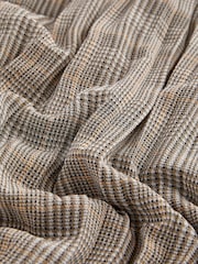 Neutral Check Midi Pleated Skirt - Image 2 of 5