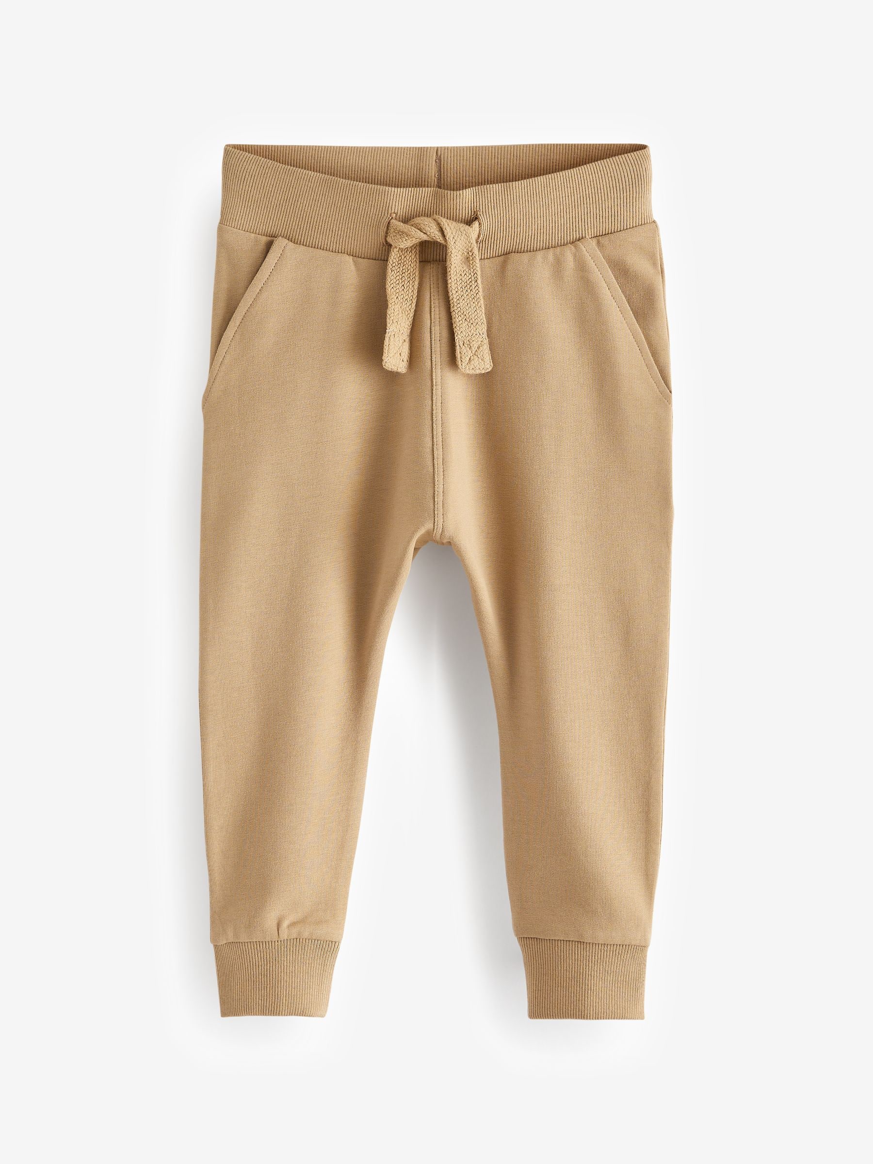 Tan joggers top