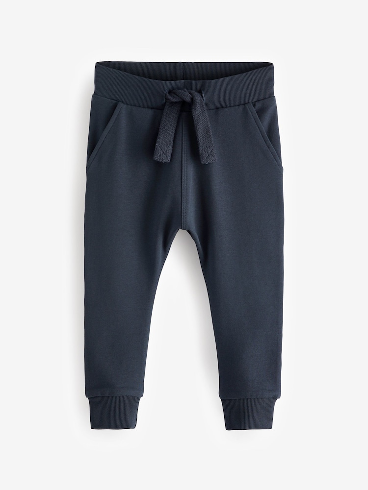 Navy/Blue/Tan Joggers 5 Pack (3mths-7yrs) - Image 6 of 8