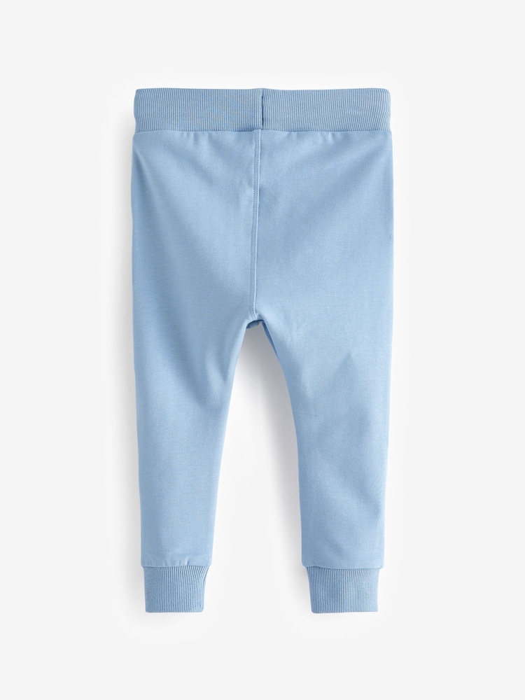 Navy/Blue/Tan Joggers 5 Pack (3mths-7yrs) - Image 7 of 8
