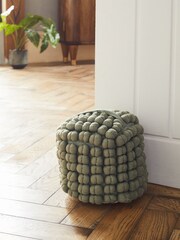 Sage Green Global Bobble Doorstop - Image 1 of 4