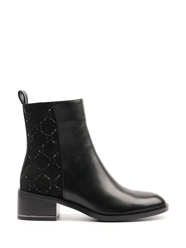 Lunar Black Yvonne Ankle Boots - Image 2 of 5