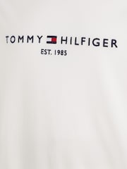 Tommy Hilfiger White Logo T-Shirt - Image 5 of 5