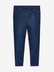 Wallis Petite Navy Blue Tapered Trousers - Image 1 of 1