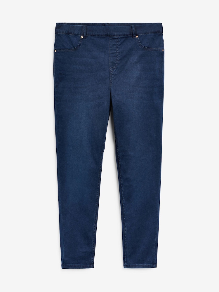 Wallis Petite Navy Blue Tapered Trousers - Image 1 of 1