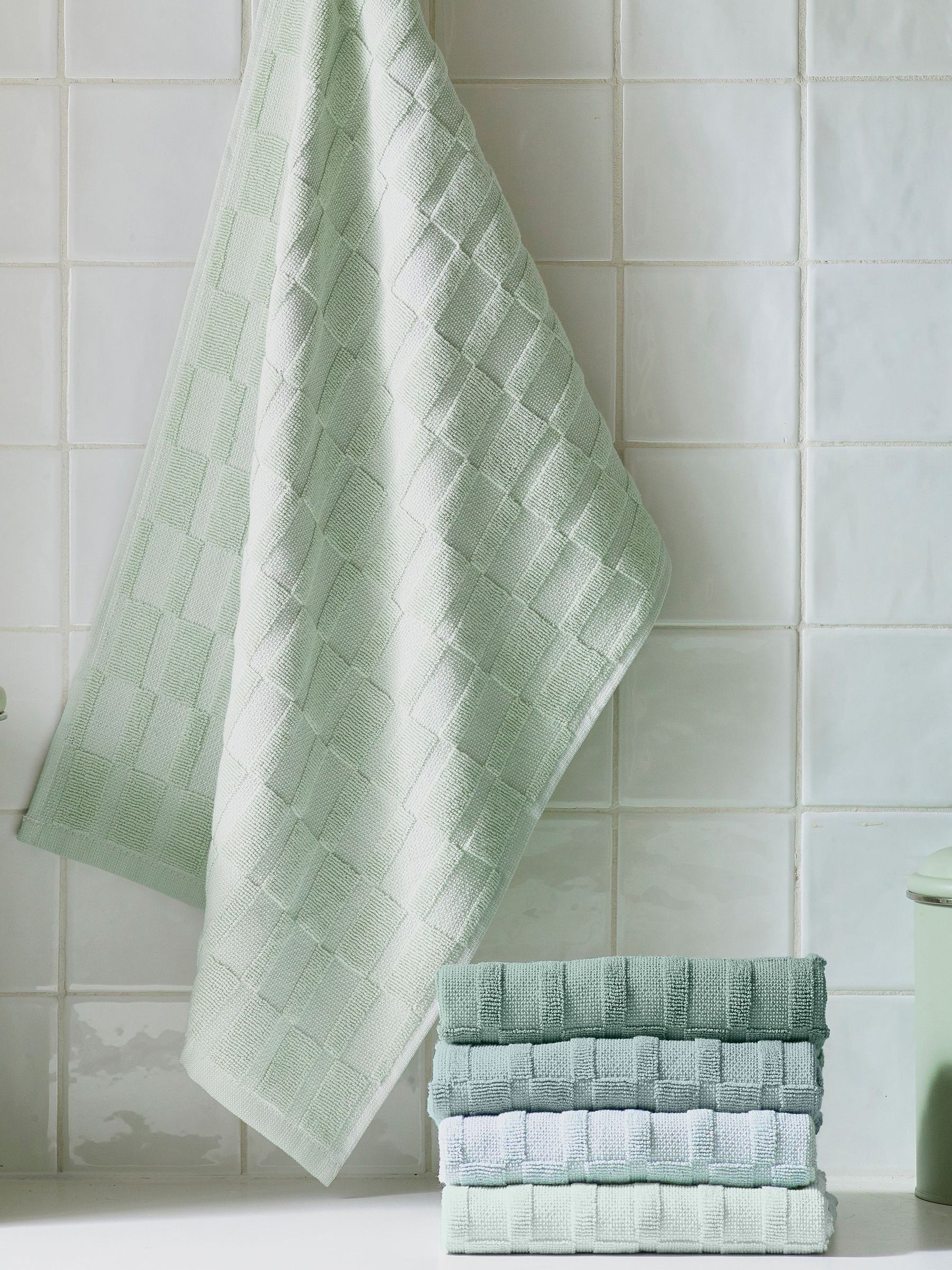 Green tea towel sales