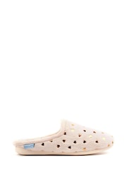 Lunar Cream Lunar Cerys Mule Slippers - Image 2 of 5