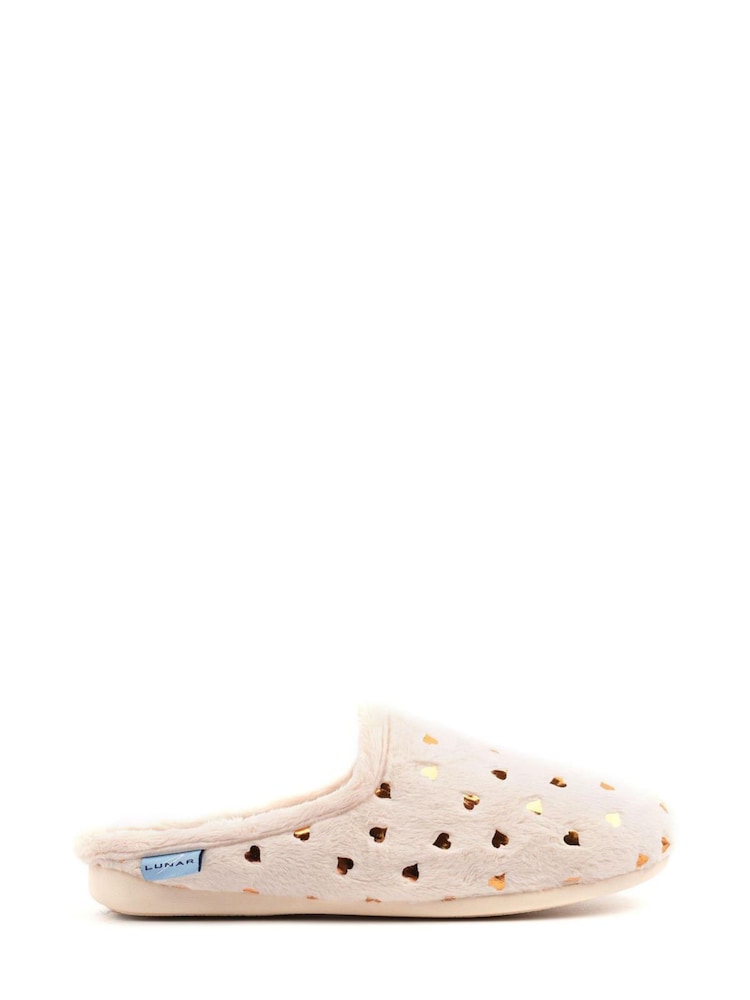 Lunar Cream Lunar Cerys Mule Slippers - Image 2 of 5