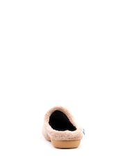 Lunar Brown Buffy Mule Slippers - Image 5 of 5