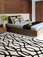 Asiatic Rugs White Matrix Geo Wool Rich Rug - Image 1 of 6